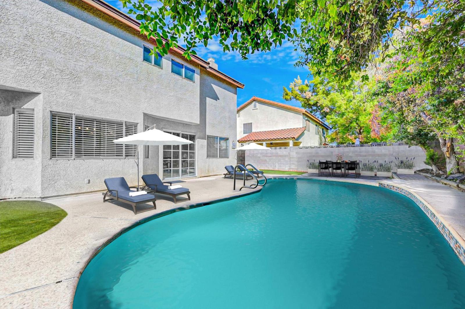 Bright Fun Spacious Home With Pool Las Vegas Esterno foto